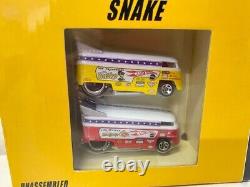 Hot Wheels Classics Mongoose and Snake Volkswagen Drag Bus Race Set Sealed