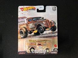 Hot Wheels Premium Drag Strip Demons Set + MISPACKAGED Chaser