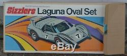 Hot Wheels Sizzlers Laguna Oval Race Track Set And Drag Race Set Mattel 1969