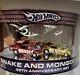 Hot Wheels Snake & Mongoose 35th Anniversary Set 2005 Fresh Out Of Case