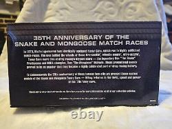 Hot Wheels Snake & Mongoose 70s Dragster Funny Cars 35th Anniversary Box Set NEW