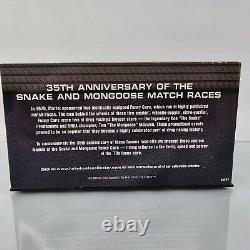 Hot Wheels Snake & Mongoose 70s Dragster Funny Cars 35th Anniversary Box Set NEW