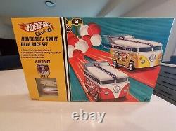 Hot Wheels VW Drag Bus. Classic's MONGOOSE & SNAKE Drag Race Set. Mint in Box