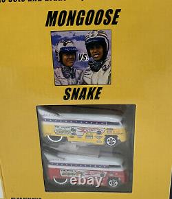 Hot Wheels VW Drag Bus Mongoose & Snake Drag Race Set (1305)
