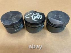 Jim Epler Mr. 300 NHRA Drag Racer Autographed Funny Car Pistons, Set of 3