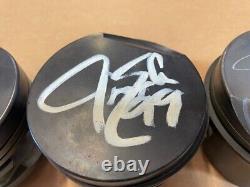 Jim Epler Mr. 300 NHRA Drag Racer Autographed Funny Car Pistons, Set of 3