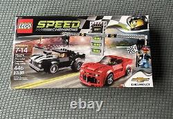 LEGO SPEED CHAMPIONS Chevrolet Camaro Drag Race (75874) Brand New & Sealed