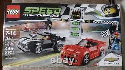 LEGO SPEED CHAMPIONS Chevrolet Camaro Drag Race (75874) NEW! SEALED