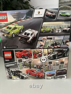 LEGO SPEED CHAMPIONS Chevrolet Camaro Drag Race 75874 Porche 911 RSR 911 Turbo