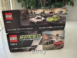 LEGO SPEED CHAMPIONS Chevrolet Camaro Drag Race 75874 Porche 911 RSR 911 Turbo