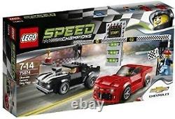 LEGO Speed Champion Chevrolet Camaro Drag Race 75874 Pre-Owned