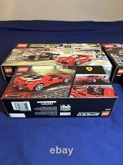 LEGO Speed Champions 4 Set Lot 75874 75873 76903 76895 All NEW Sealed Rare