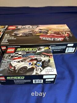 LEGO Speed Champions 4 Set Lot 75874 75873 76903 76895 All NEW Sealed Rare