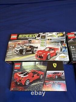 LEGO Speed Champions 4 Set Lot 75874 75873 76903 76895 All NEW Sealed Rare