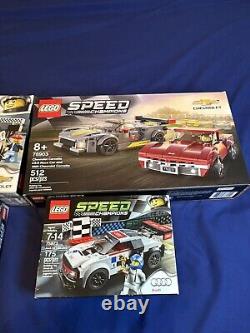 LEGO Speed Champions 4 Set Lot 75874 75873 76903 76895 All NEW Sealed Rare