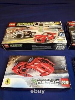 LEGO Speed Champions 4 Set Lot 75874 75873 76903 76895 All NEW Sealed Rare