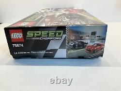LEGO Speed Champions 75874 Chevrolet Camaro Drag Race, New In Box, Retired