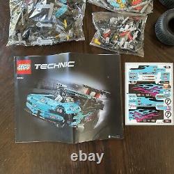 LEGO Technic Drag Racer 42050 Newithopen damaged Box Free Shipping