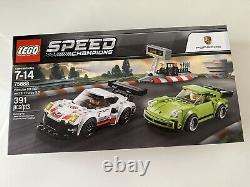 Lego 75874 Chevrolet Camaro Drag Race Porsche 911 RSR and 911 Turbo 3.0 Speed
