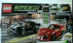 Lego 75874 Speed Champions Chevrolet Camaro Drag Race 2016 New Sealed