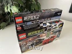 Lego 75874 Speed Champions Chevrolet Camaro Drag Race 75894 Mini Coopers Cars