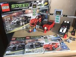 Lego Speed Champions Chevrolet Camaro Drag Race 75874, 100% complete withmanual