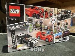 Lego speed champions Chevrolet Camaro Drag race 75874 New Still In Box Sealed