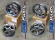 Lenso Vpd & Xpd Gun Metal Drag Race Wheels Set 4x100 Honda Civic / Acura Integra