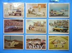Lot 27 1971 1972 Fleer Canada Drag Nationals Ahra Collector Cards Ex/nm Sharp