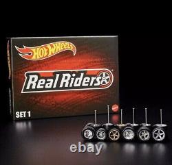 Lot Of 4 2022 Hot Wheels Rlc Real Riders Wheel Pack Sets 1, 2, 3, 4