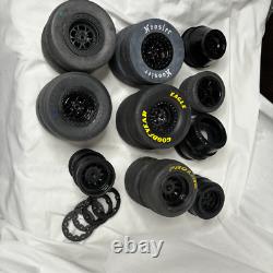 Lot of Various PRO LINE Rims and Tires Drag Tires Sets of 2 1/10 Scale