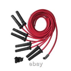 MSD 8.5 mm Super Conductor Spark Plug Wire Set For Chevy Pro Stock Head #30839