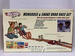 Mattel Hot Wheels Classics Mongoose & Snake Drag Race Set New Sealed