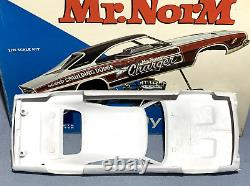 Mpc 1969 Dodge Mr. Norm Super Charger Funny Car Kit#714-200 Amt 1/25 Complete