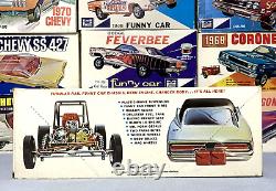 Mpc 1969 Dodge Mr. Norm Super Charger Funny Car Kit#714-200 Amt 1/25 Complete