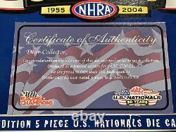 NHRA Mac Tools US Nationals 50th Anniversary Limited Edition Diecast Set