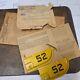 Nos 1952 California License Plate Tag Set With Envelope & Registration Paper