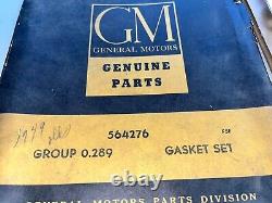 NOS GM 1949 Oldsmobile 303 V8 Gasket Set Vintage Olds 88 Rocket Hot Rod TROG