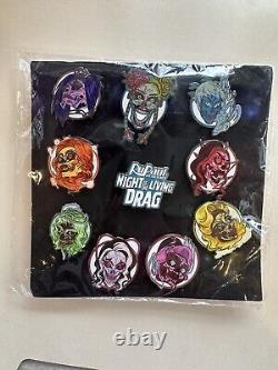 New Rare RuPaul's Drag Race Night of the Living Drag 2022 Enamel Pin Set of 10