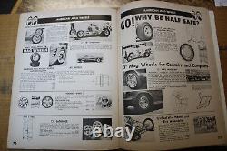Original 1963 MQQN CatAloG Drag Racing HOT ROD Custom speed mooneyes vtg moon v8