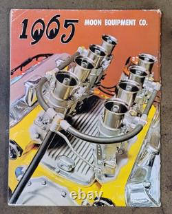 Original 1965 MQQN CatAloG Drag Racing HOT ROD Custom speed mooneyes vtg moon