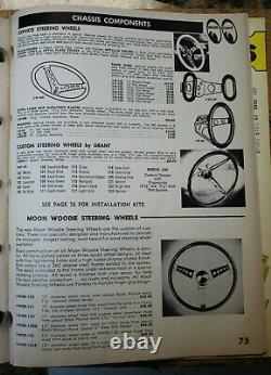 Original 1968 MQQN CatAloG Drag Racing HOT ROD Custom speed mooneyes vtg moon