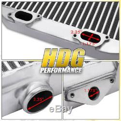 Polished Top Mount Intercooler Bolt On TMIC Racing For 02-07 Subie WRX STI GD GG