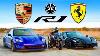 Porsche Taycan Turbo Gt V Ferrari Sf90 V Yamaha R1m Drag Race