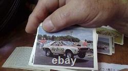 Promo cards lot of 2 set. 52 official drag champs AHRA 1970. And muscle cars