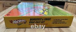 RARE 2005 Hot Wheels Classics Mongoose & Snake Drag Race Set NIB SEALED! H9604