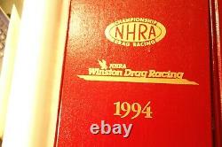 RARE full set NHRA Winston Drag Racing yearbook UMI 1991-96 RARE all six books