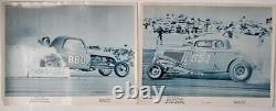 Rare 1964 NHRA Winternationals Set of 10 Prints from S. R. S. Enterprises