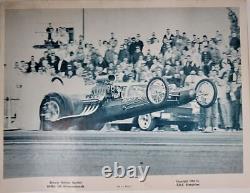 Rare 1964 NHRA Winternationals Set of 10 Prints from S. R. S. Enterprises