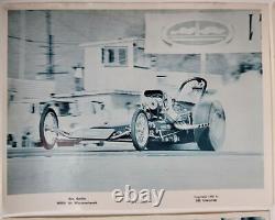 Rare 1964 NHRA Winternationals Set of 10 Prints from S. R. S. Enterprises